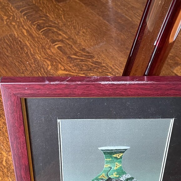 Set of 3 Embroidered Art - Plus Bonus Photo Frame - Picture 11 of 14